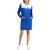 Tommy Hilfiger | Women's Colorblocked Hoodie Dress, 颜色True Blue Multi