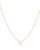 颜色: K, Moon & Meadow | 14K Yellow Gold Initial Pendant Necklace, 16"