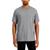 商品Alfani | Men's Solid Supima Blend Crewneck T-Shirt, Created for Macy's颜色Dark Lead Opd