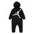 商品Jordan | HBR Jumpman Hooded Coverall (Infant)颜色Black