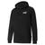 Puma | PUMA Men's Essentials Small Logo Hoodie, 颜色black