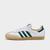 颜色: JS3831-100/White/Collegiate Green/Gum, Adidas | Men's adidas Originals Samba OG Casual Shoes