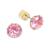 商品Kate Spade | Crystal Stud Earrings颜色Pink/Gold