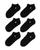 颜色: Black, Ralph Lauren | Cotton Blend Performance Low Cut Socks, Pack of 6