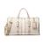 color Vanilla/Soft Pink/Gold, Michael Kors | Signature Bedford Travel Extra Large Weekender