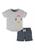 color GRAY, Gerber | Baby Boys 2 Piece Pocket T-Shirt Set
