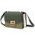 color Green,Two Tone, Michael Kors | Hendrix Extra-small Two-tone Logo Convertible Crossbody Bag