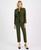 颜色: Hunter, Le Suit | Single-Button Blazer and Slim-Fit Pantsuit, Regular and Petite Sizes