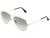商品Ray-Ban | RB3025 Classic Aviator Sunglasses颜色Silver/Grey Gradient