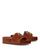 color Rust, Tory Burch | Women's Woven Double T Slides