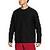 color Black, NIKE | Nike Men's Yoga Dri-FIT Crewneck Sweatshirt