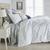 商品第2个颜色White, Peri Home | Chenille Lattice Duvet, King