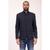 color Navy, RON TOMSON | Men's Modern Symmetric Button Closure Sports Jacket