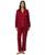 颜色: Red Plaid, Ralph Lauren | Women's Printed Notched-Collar Pajama Set