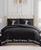 颜色: Black, Juicy Couture | Reversible Velvet Comforter Set