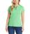 商品Nautica | Women's 3-Button Short Sleeve Breathable 100% Cotton Polo Shirt颜色Leaf Green