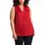 color Deep Red, Vince Camuto | Vince Camuto Womens Plus Hi Low V Neck Shell