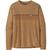 Patagonia | Capilene Cool Daily Graphic Long-Sleeve Shirt - Men's, 颜色Line Logo Ridge Stripe/Tinamou Tan X-Dye