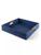 颜色: BLUE, Regina Andrew | Coastal Chic Logia Large Square Tray