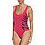 color PINK PRIME, NIKE | NIKE Women's U-Back One Piece Swimsuit