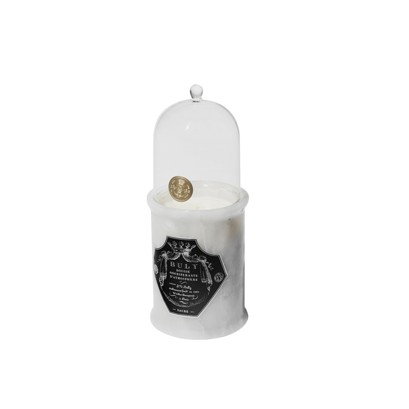 商品Buly1803 | 大理石系列香薰蜡烛300g 室内香氛摆件颜色「神圣仪式-白色」