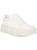 Steve Madden | Sonic Womens Platform Lace Up Casual and Fashion Sneakers, 颜色white