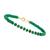 颜色: 7 in, Canaria Fine Jewelry | Canaria Emerald Bead Bracelet in 10kt Yellow Gold