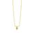 颜色: Gold, Sterling Forever | Silver-Tone or Gold-Tone Cultured Shell Pearls With Shell Pendant Chérie Necklace