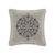 商品第2个颜色Silver-Tone, J Queen New York | Tiana Tufted Decorative Pillow, 15" Round