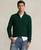 颜色: Moss Agate, Ralph Lauren | Men's Mesh-Knit Cotton Quarter-Zip Sweater