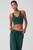 颜色: Midnight Green, Alo | Airbrush Real Bra Tank - Fluorescent Pink Coral