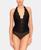 颜色: Night, Wacoal | b.tempt'd'by Wacoal Women's Ciao Bella Lingerie Halter Bodysuit 936144