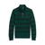 Ralph Lauren | Big Boys Striped Long Sleeves Quarter-zip Shirt, 颜色Moss Agate, Polo Black