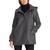 商品Ralph Lauren | Women's Hooded Walker Coat, Created for Macy's颜色Alaskan Grey