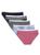 商品第3个颜色NAVY_MULTI, Tommy Hilfiger | 5-Pack Logo Band Bikini Panties