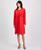 颜色: Ruby, Le Suit | Women's Elongated Blazer Dress Suit Set, Regular & Petite