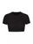 SKIMS | Fits Everybody Super Cropped T-Shirt, 颜色ONYX