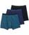 颜色: Blue/ Turquoise, Jockey | Men’s 3-Pack Classic Cotton Boxer Briefs