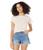 color Faraway Pink, Madewell | Whisper Cotton Rib Crew Neck Tee
