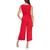 Calvin Klein | Women's Metallic Cropped Jumpsuit, 颜色Red