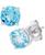 �颜色: Blue Topaz, Macy's | Birthstone Stud Earrings in 14k Gold or 14k White Gold