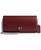 颜色: Lh/dark ruby, Coach | Refined Leather Essential Long Wallet on Chain