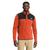 color Burnt Ochre-TNF Black, The North Face | The North Face Men's TKA Glacier Snap-Neck Pullover