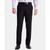 商品第1个颜色Black, Haggar | Men’s Premium Comfort Straight-Fit 4-Way Stretch Wrinkle-Free Flat-Front Dress Pants