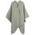 Michael Kors | Women's Logo Plaid Reversible Cape Sweater, 颜色Pearl Heather Grey, Cream