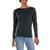 商品Joe's Jeans | Joe's Jeans Womens Odetta Open Back Cut Out Sweatshirt颜色Black