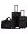 颜色: Black, Rockland | 3-Pc. Softside Luggage Set