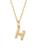 商品第11个颜色H, Saks Fifth Avenue | 14K Yellow Gold Letter Pendant Necklace