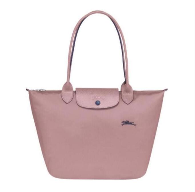 商品第3个颜色粉紫色, Longchamp | 珑骧女士Le Pliage Green 系列小号长柄织物可折叠手提单肩斜挎饺子包 L2605（香港仓发货）