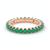 颜色: rose, The Eternal Fit | The Eternal Fit 14K 1.43 ct. tw. Emerald Eternity Ring